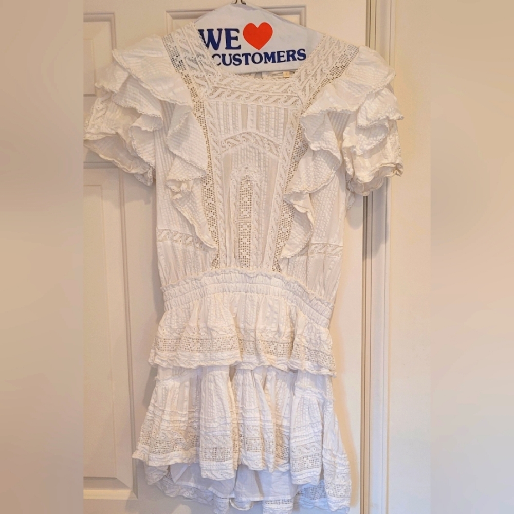 LoveShackFancy Stella Dress- like new!